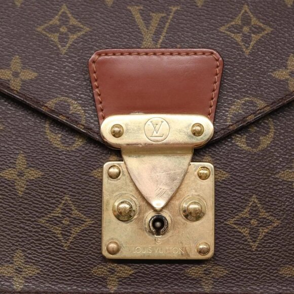LOUIS VUITTON Monogram Monceau 28 Hand Bag 2way M51185 LV Auth bs17183 - Picture 13 of 16